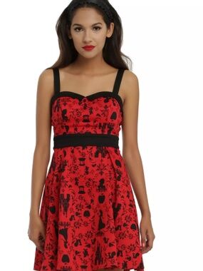 Disney Snow White Icons Swing Dress